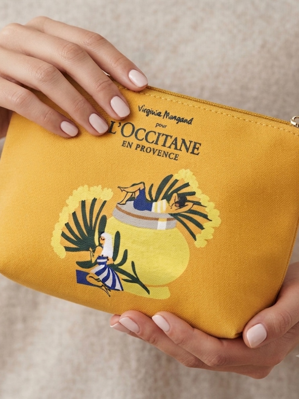 L'Occitane Cosmetic Travel Pouch